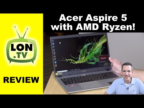 (ENGLISH) Best 2019 Budget Laptop? Acer Aspire 5 with AMD Ryzen Review - A515-43-R19L