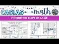 Finding the Slope from a Graph