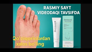 Dermozil bilan teri va tirnoq qo'ziqorinidan 1 oyda xalos bo'ling! | O'zbekistonda tezkor davolash