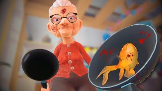 Soy un GATO y ATACO a mi Abuela con Sartén  - I am a Cat VR
