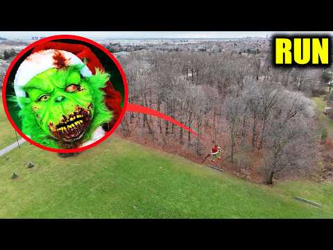 IF YOU EVER SEE CURSED EVIL GRINCH STEALING CHRISTMAS RUN!! (SCARY)