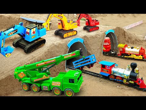 Mega RC Trucks RC Heavy Haulage RC Car Transport RC Traktor Volvo Lesu BL71 RC Wheel Loader Dozer!!