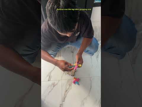 Si alfin nginjek paku gara gara bikin gangsing #shorts # #minivlog #bocilwargads #mashito