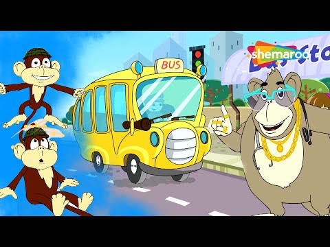 Wheels On The Bus & Five Little Monkeys Rhyme & More Baby Songs Collection | @shemarookidsjunior