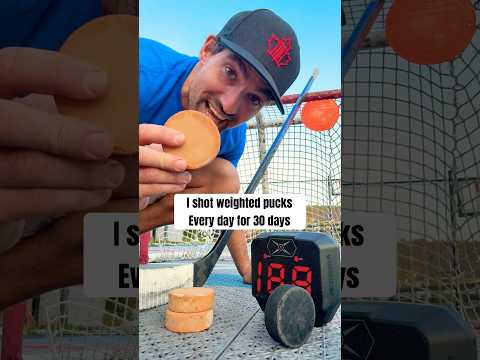 I Shot Weighted Pucks EVERY DAY for 30 Days