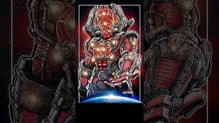 Drawing a HYPER-DETAILED GALACTUS-DEADPOOL!!!