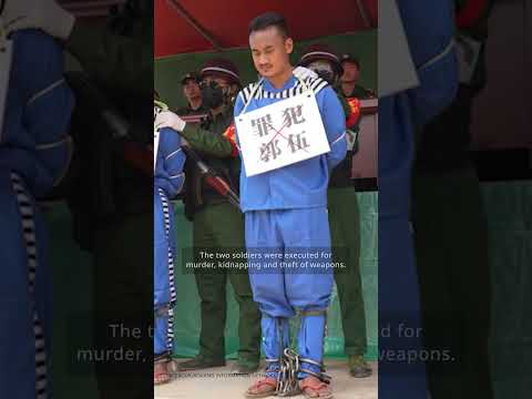 Rebel army stages public trial leading to executions in eastern Myanmar | Radio Free Asia (RFA)