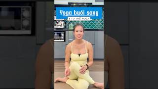 Bạn muốn buổi sáng tỉnh táo và sảng khoái? Thử bài này #morningyoga #yogaexercise #yogabysophie