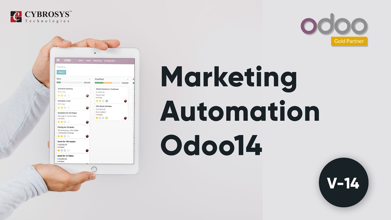 Marketing Automation Odoo 14 | Odoo Functional Tutorial | 20.03.2021

Marketing automation helps Odoo to create automated target-oriented marketing campaigns. Marketing automation in Odoo 14 ...