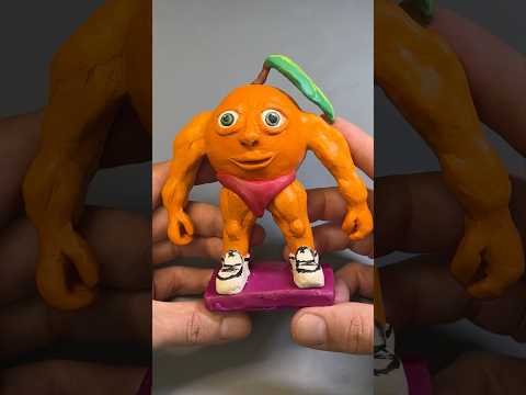 What his name? Brainrot meme #sculpting #plasticine #clay #clayart #brainrotmeme #italianmemes