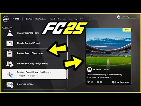 BIG Things You May Not Know About FC 25 Career Mode