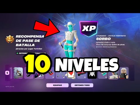 *MAPA DE XP* COMO SUBIR DE NIVEL EN FORTNITE! COMPLETA EL NUEVO PASE DE BATALLA de FORTNITE BANDIDOS