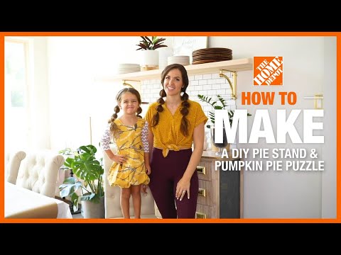 How to Create a Pie Stand and Pie Puzzle