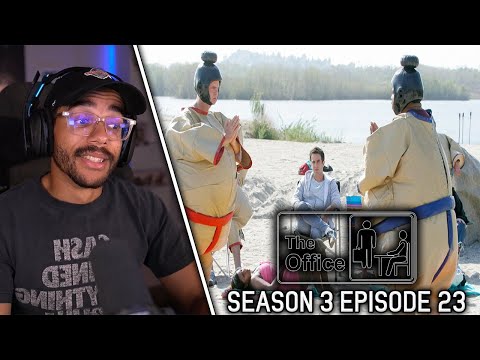 The Office: Season 3 Episode 23 Reaction! - Beach Games