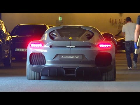 Hypercars Arriving - Gemera, Huayra BC, Regera, Zonda Cinque, Carrera GT, Capristo SVJ, Agera R