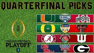CFP Quarterfinals | Preview/Prediction
