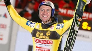 Thomas Morgenstern - Kuusamo 2003 - UPADEK