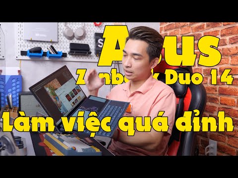 (VIETNAMESE) Đánh giá Asus Zenbook Duo 14 - Làm việc thế này mới sướng!