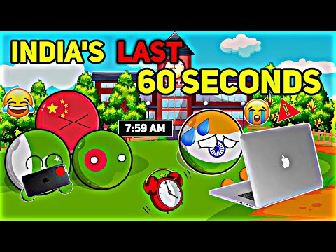 TYPES OF STUDENTS Before Assignment is Due! 💀 (India Went CRAZY on His Report Card)😂🔥 #countryballs