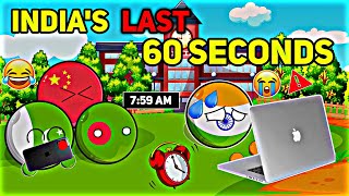 TYPES OF STUDENTS Before Assignment is Due! 💀 (India Went CRAZY on His Report Card)😂🔥 #countryballs