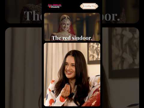 How Yuvika Chaudhary Selected Her Wedding Lehenga? | Hauterrfly #shorts #wedding