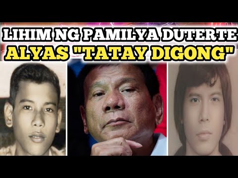 LIHIM NG PAMILYA DUTERTE ALYAS "TATAY DIGONG" RODRIGO DUTERTE HISTORY