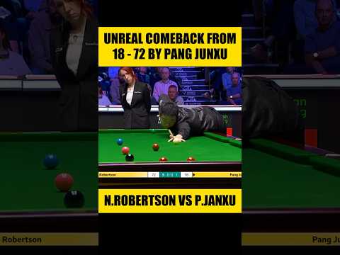 FROM 18โ72โฆ HE STILL WINS ๐ฑ | Pang Junxu vs Neil Robertson | UK Champ 2025