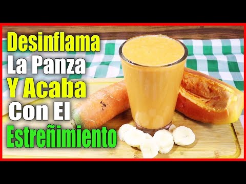 Con este licuado Elimine toda la caca del colon, desinflama la panza y acaba con el estreñimiento.