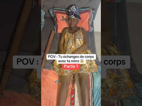 POV : TU ÉCHANGES DE CORPS AVEC TA MÈRE ! 😱😰 #humour #kimy #pov #kimytiktok #mere