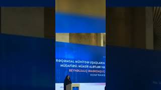 Pezeşkianın qızı Bakıda Azərbaycan dilində şeir söylədi