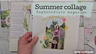 Summer collage🌿#daphnesdiarymagazine 