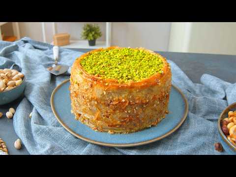 Himbeer-Baklava-Torte: Eine süße Versuchung