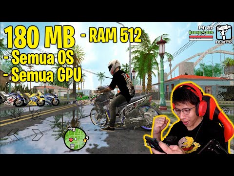 180 MB ! DOWNLOAD GTA SA LITE MOTOR DRAG BALAP LIAR ! SEMUA OS & GPU !