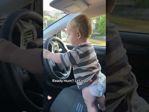 Funny baby driving car with mom's reactions ๐ little star babies scenes ๐ #littlestarbabiesscene