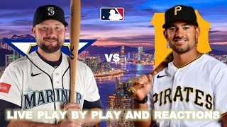 Seattle Mariners vs Pittsburgh Pirates Live Play-By-Play & Reactions