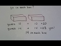 Guess and Check Strategy in Word Problems