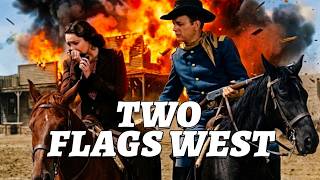 Two Flags West | Joseph Cotten Western Movie