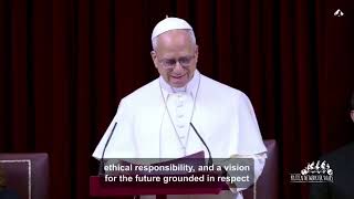 Speech by Leo XIV to the Spanish Congress of Deputies, 2026
