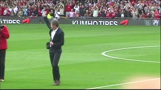 Keano returns to Old Trafford and Ole Gunnar Solskjaer retires & gets a guard of honour 01.09.07
