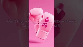 Happy Breast Cancer Awareness Month !! #goodthymegal #food #foodblog #breastcancerawareness