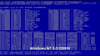 Evolution of Microsoft Windows BSOD Screens (1985-2025) Part - 2