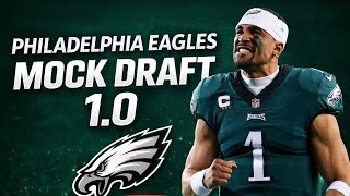 PHILADELPHIA EAGLES MOCK DRAFT 1 0