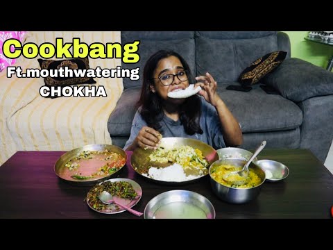 Cookbang:I made this super delicious VEG thali for Maa😍Chokha special