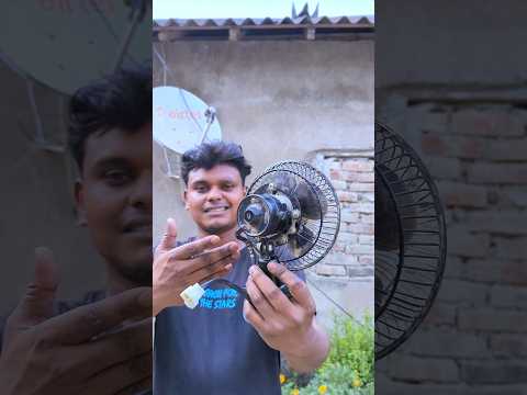 making homemade DC fan + 775 motor #shots #project #experiment #sujanexperiment