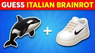 Guess the Italian Brainrot Characters by Emoji | Tung Tung Tung Sahur, Noobini Pizzanini, Smurf Cat