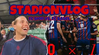 FC BASEL vs. FC SION - STADIONVLOG | DIE ERSTEN 3 AUSWÄRTSPUNKTE | SASCHA WÄCHTER