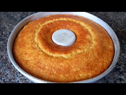 BOLO DE FUBÁ SIMPLES - SUPER FOFINHO