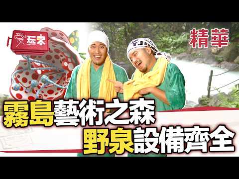 霧島藏草間彌生作品 遊人絡繹不絕 同景同劇景泉設備齊全【週一愛玩客】自由發揮精華|20130107