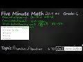 Properties of Operations and Expressions
