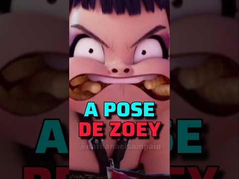 A POSE DE ZOEY #guerreirasdokpop #jinu #rumi #mira #shorts